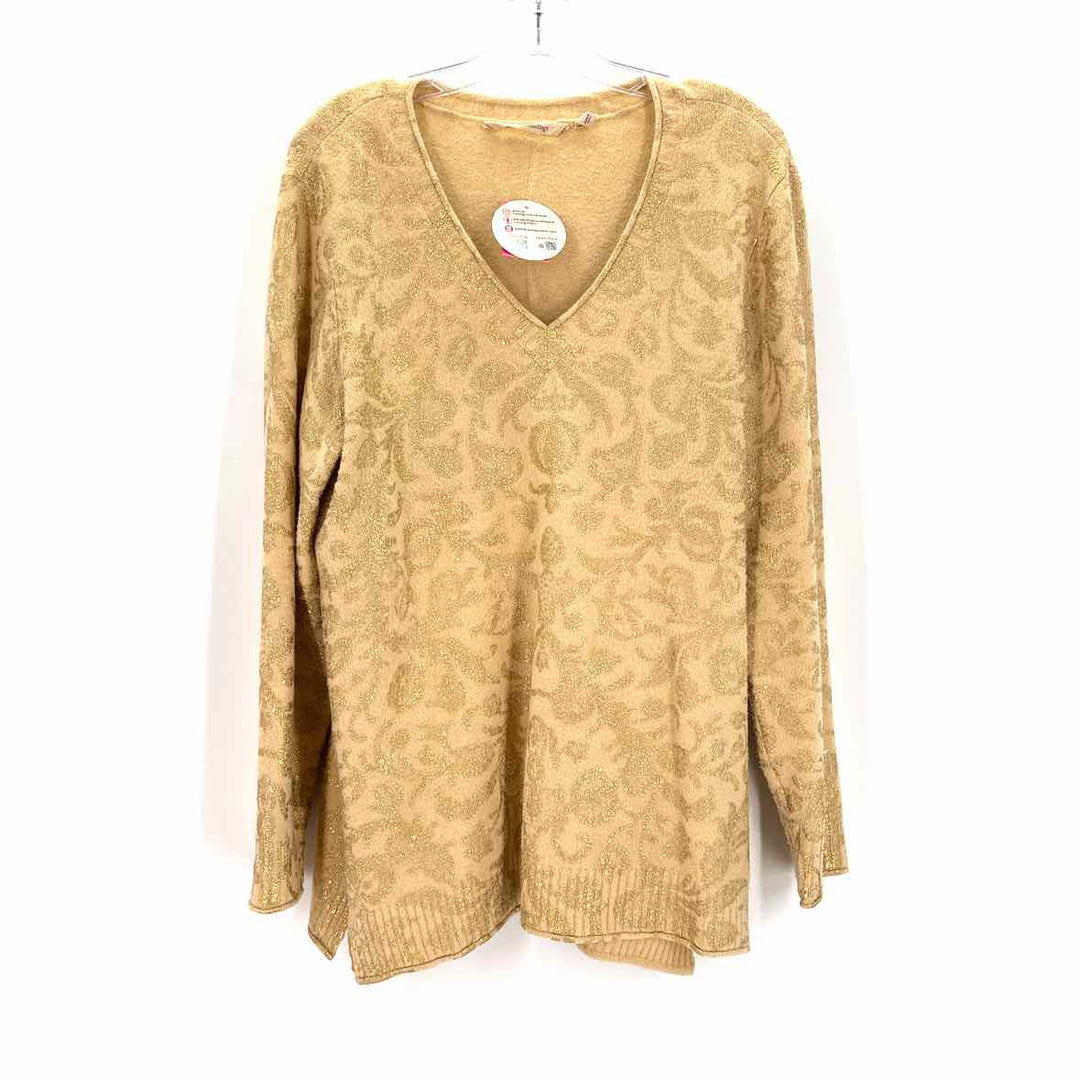 Size L SOFT SURROUNDINGS Tan Sweater
