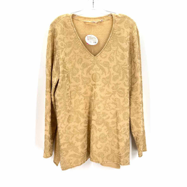 Size L SOFT SURROUNDINGS Tan Sweater