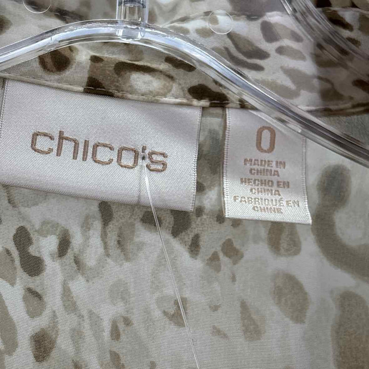 Size S Chico's Multi-Color Shirt