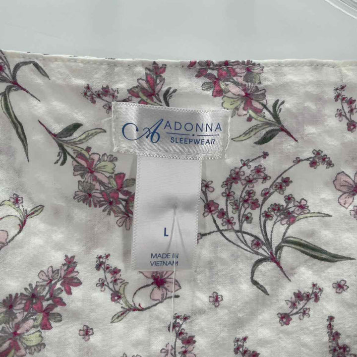 Size L White Lace Pajamas