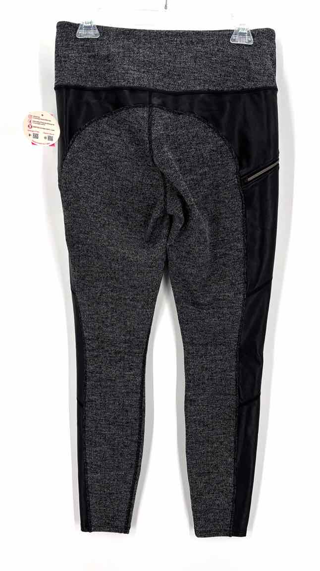 Size M Athleta Black Faux Leather Pants