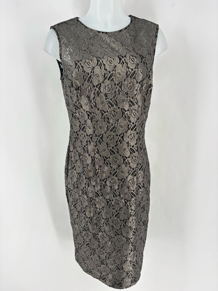 Size 8 White House Black Market Black Dress