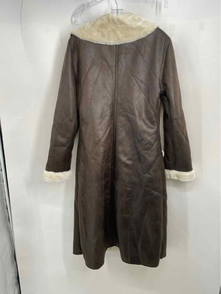 Size S WE WORE WHAT Brown Jacket