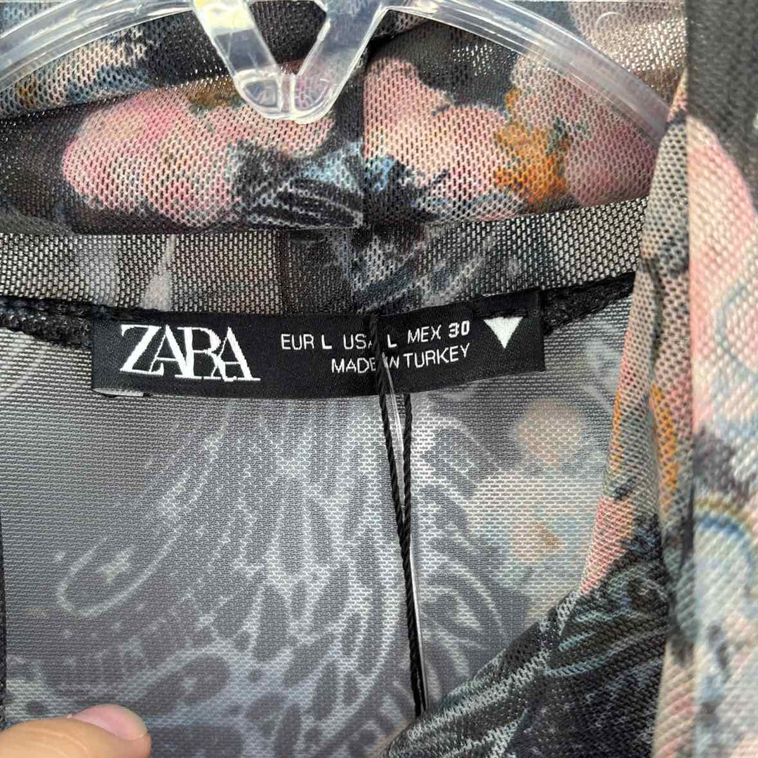 Size L ZARA Gray Shirt