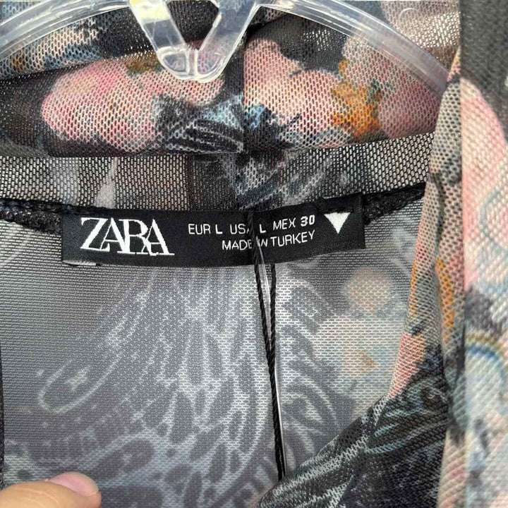 Size L ZARA Gray Shirt