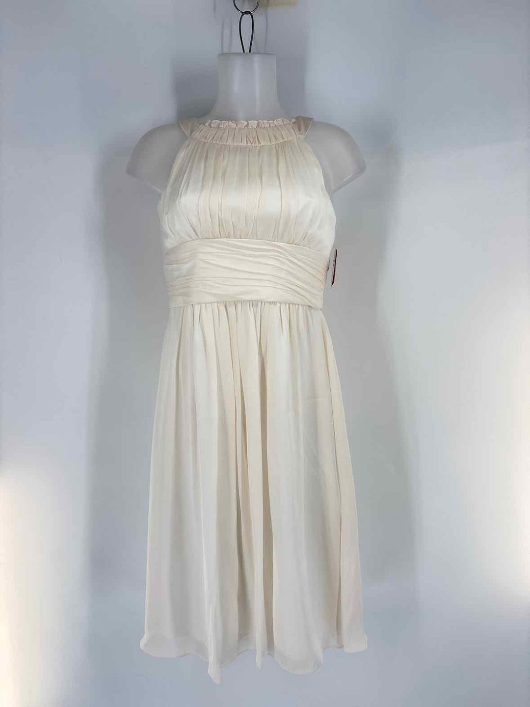 Size 2 KAY UNGER Cream Dress