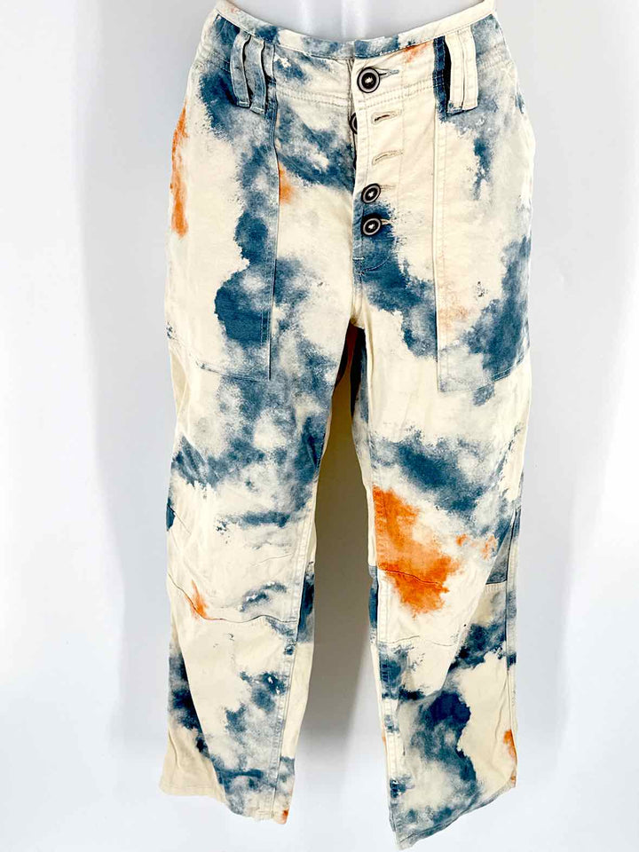 Size 28 Pilcro & the Letterpress Multi-Color Pants