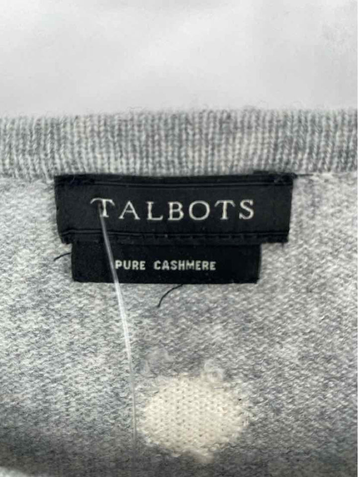 Size S Talbots Gray Sweater