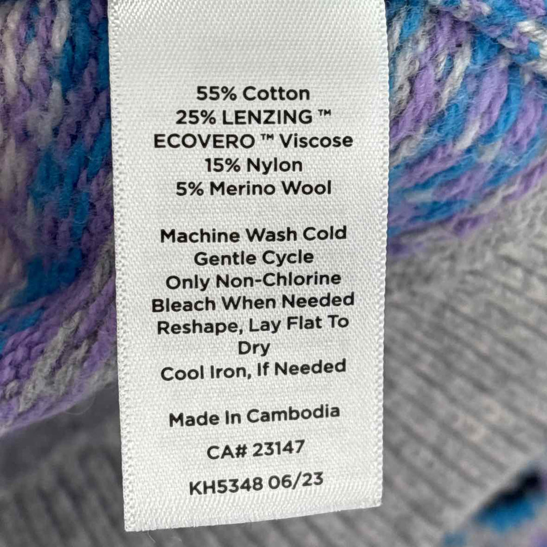 Size S Talbots Multi-Color Knit Cardigan