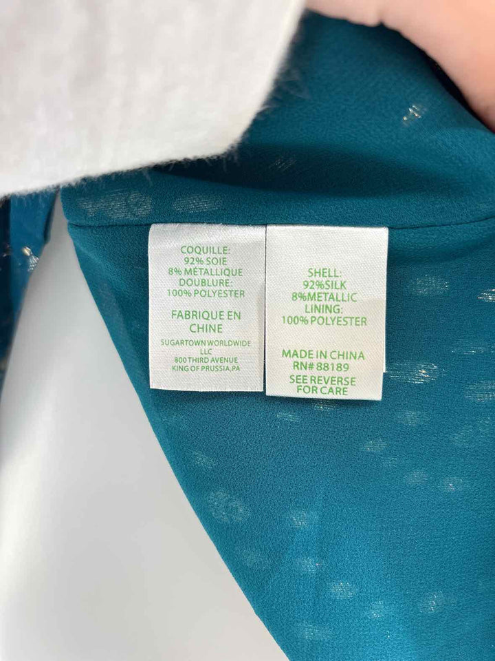 Size M Lilly Pulitzer Teal Shirt