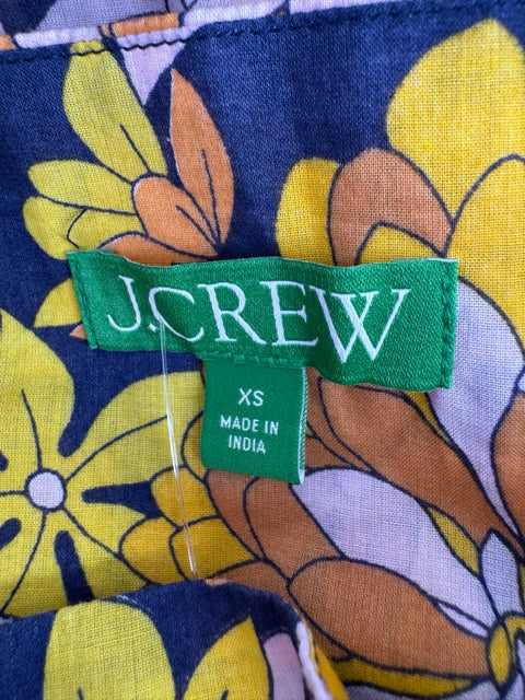 Size XS J Crew Blue Dress
