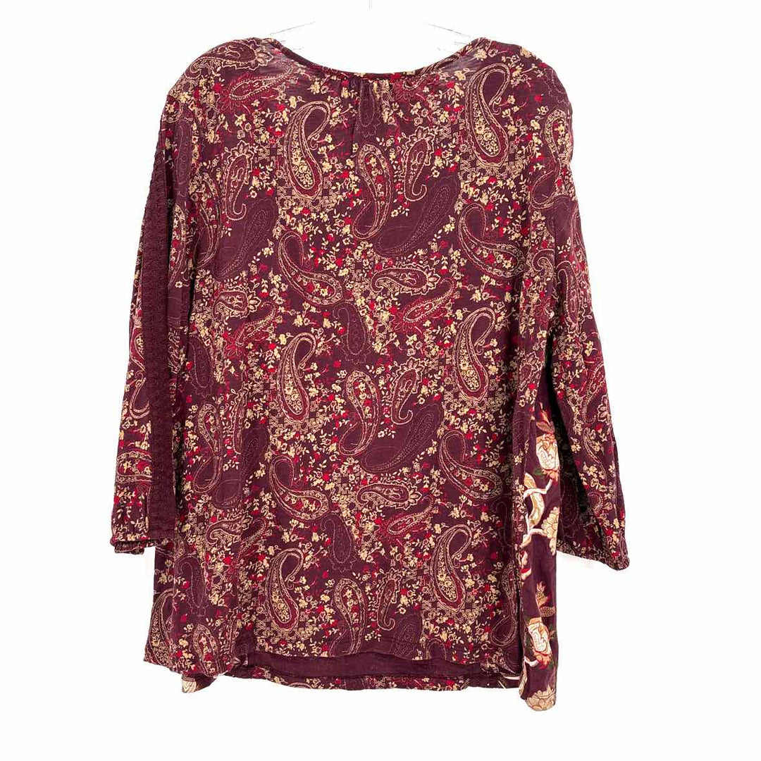Size L Burgundy Shirt