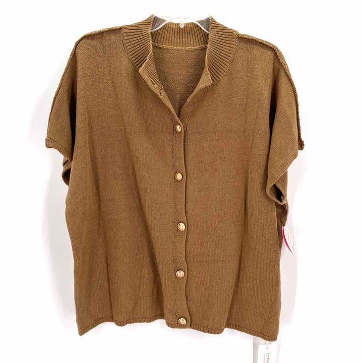 Size S Camel Knit Sweater