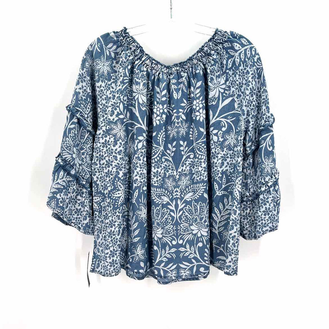 Size L ZAC & RACHEL Blue Shirt
