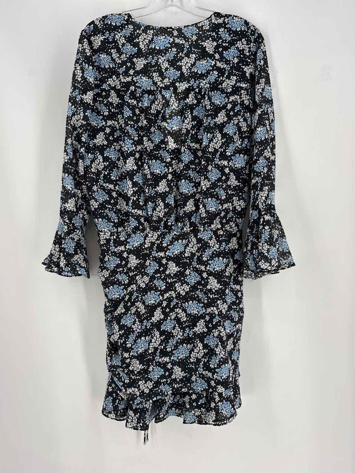 Size 10 VERONICA BEARD Blue Print Dress