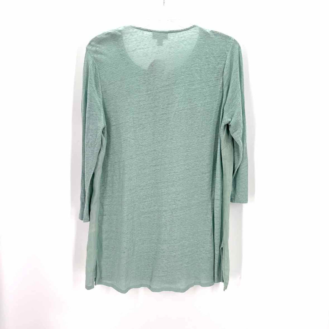 Size M J JILL MINT Linen Shirt