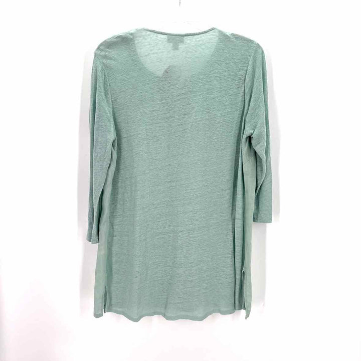 Size M J JILL MINT Linen Shirt