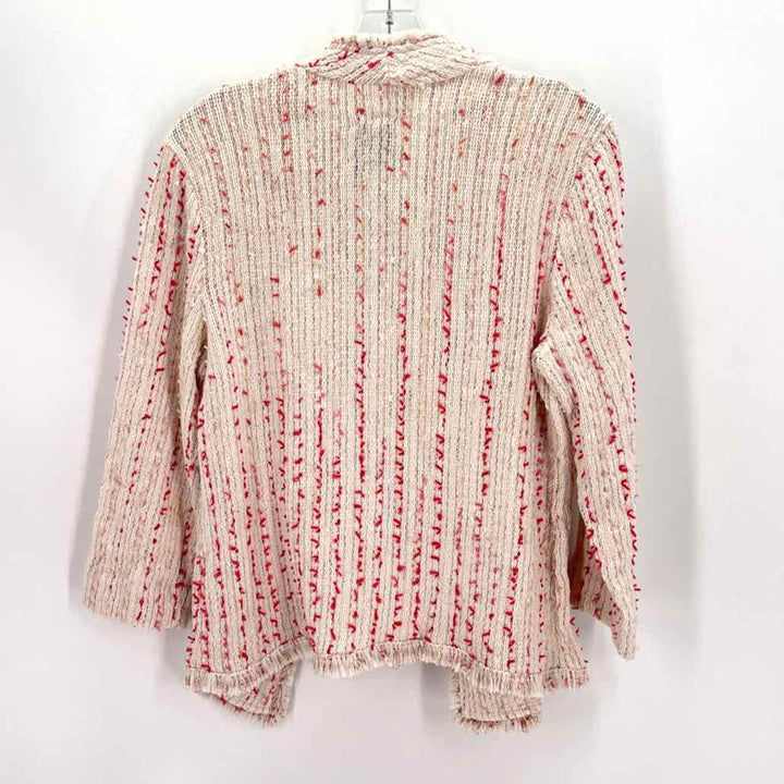 Size L NIC + ZOE Cream Knit Jacket
