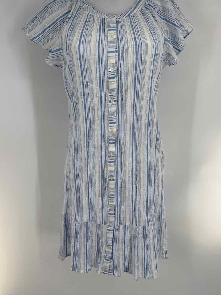 Size M Vineyard Vines Blue Print Dress