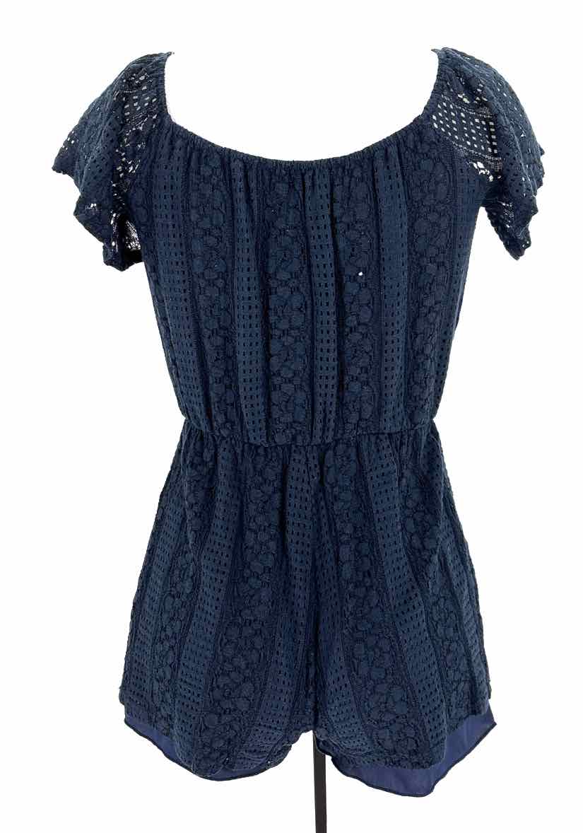 Size S EVERLY Navy Romper