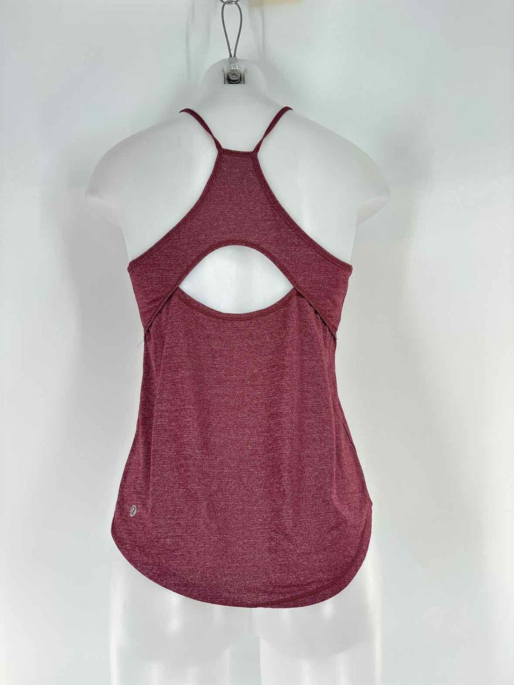 Size S/M Lululemon Burgundy Shirt