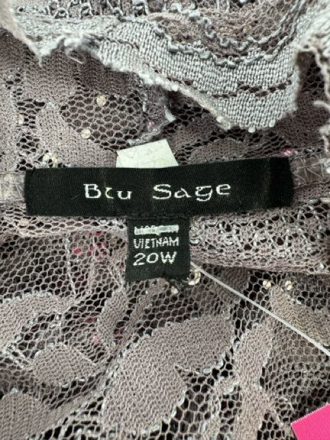 Size 20 Lavender Lace Dress