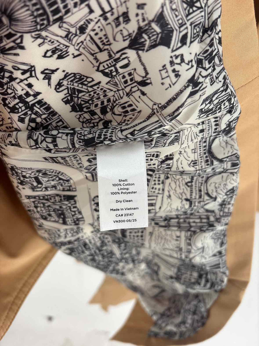 Size 2X Talbots Tan Jacket