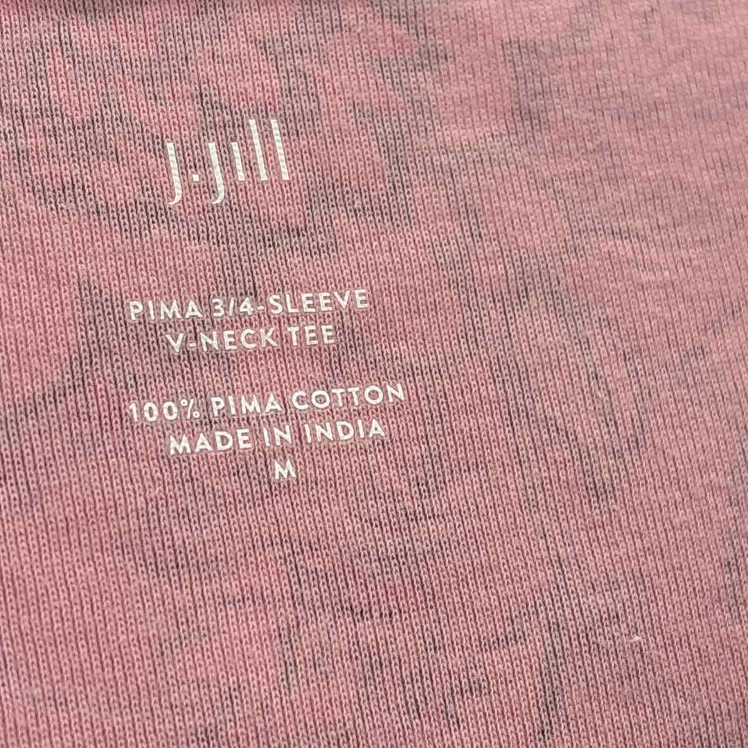 Size M J JILL Pink Shirt