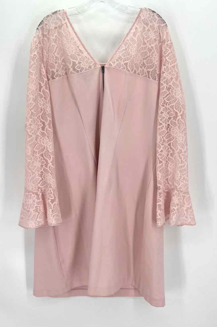 Size 24 LANE BRYANT Pink Lace Dress