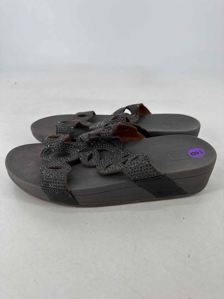 Shoe Size 8 FITFLOP Gray Sandals