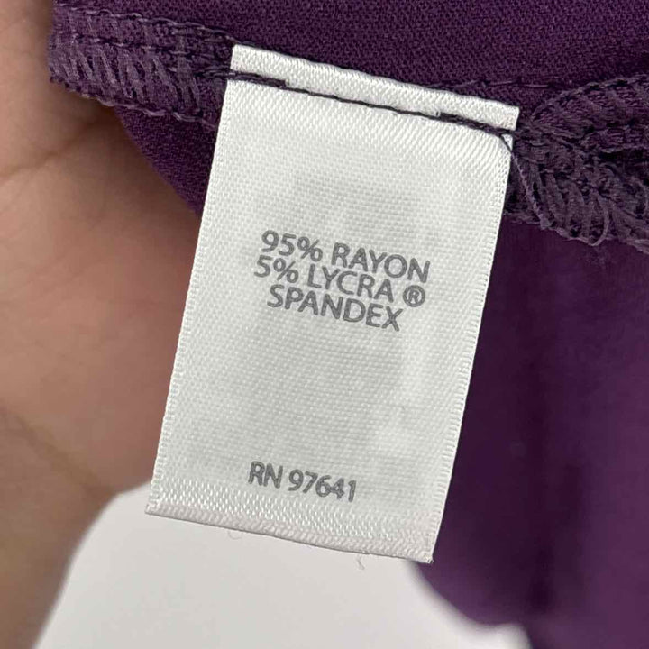 Size M J JILL Purple Shirt