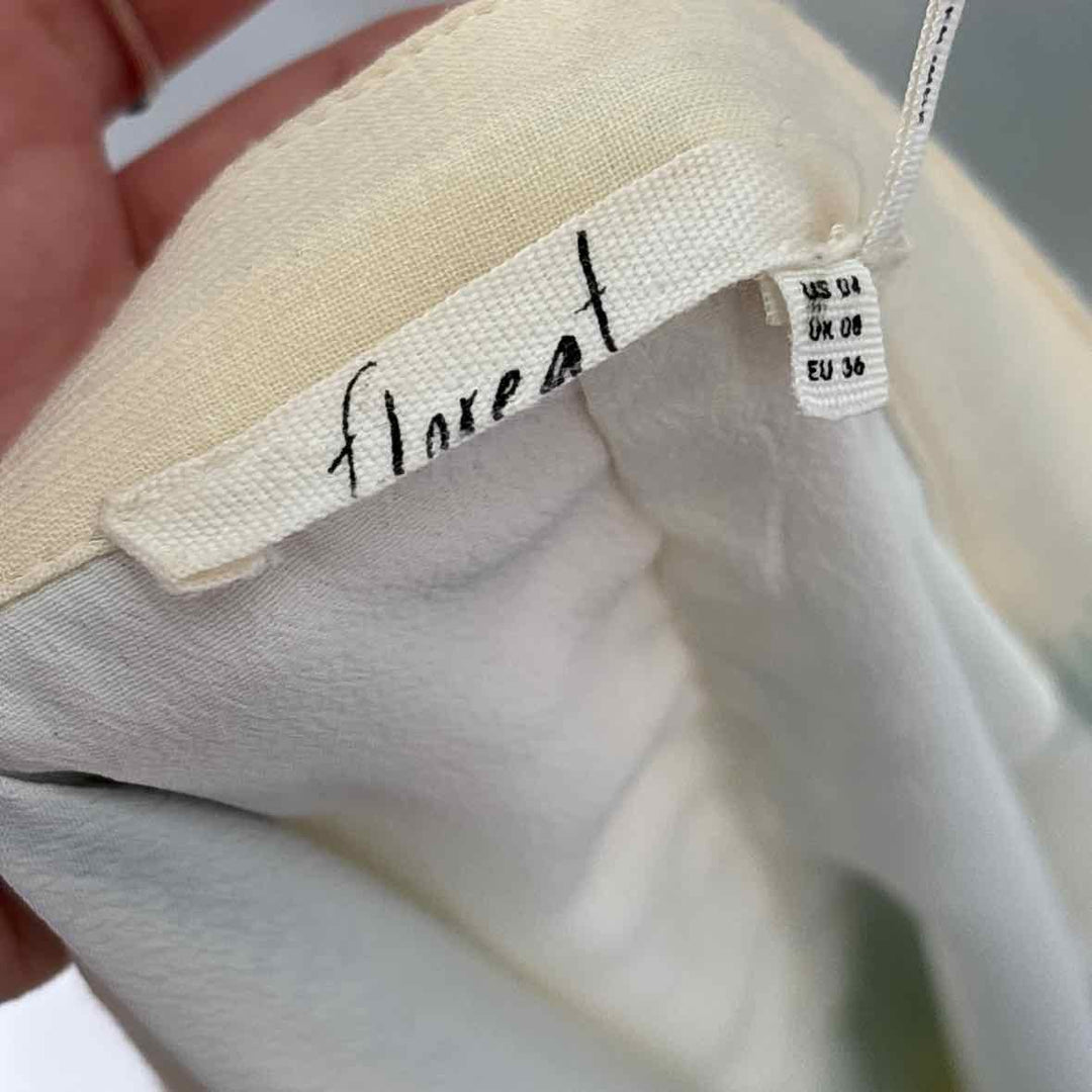 Size 4 Anthropologie Multi-Color Skirt