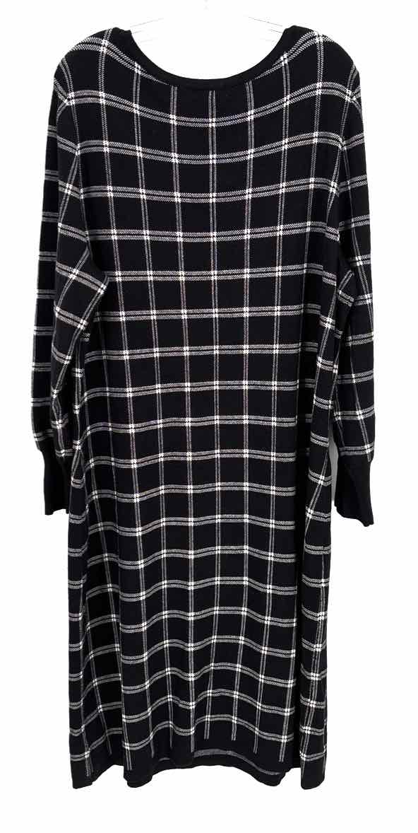 Size 2X Black Knit Dress