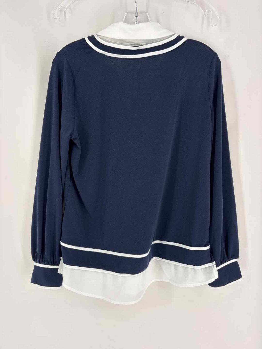Size M Adrianna Papell Navy Sweater