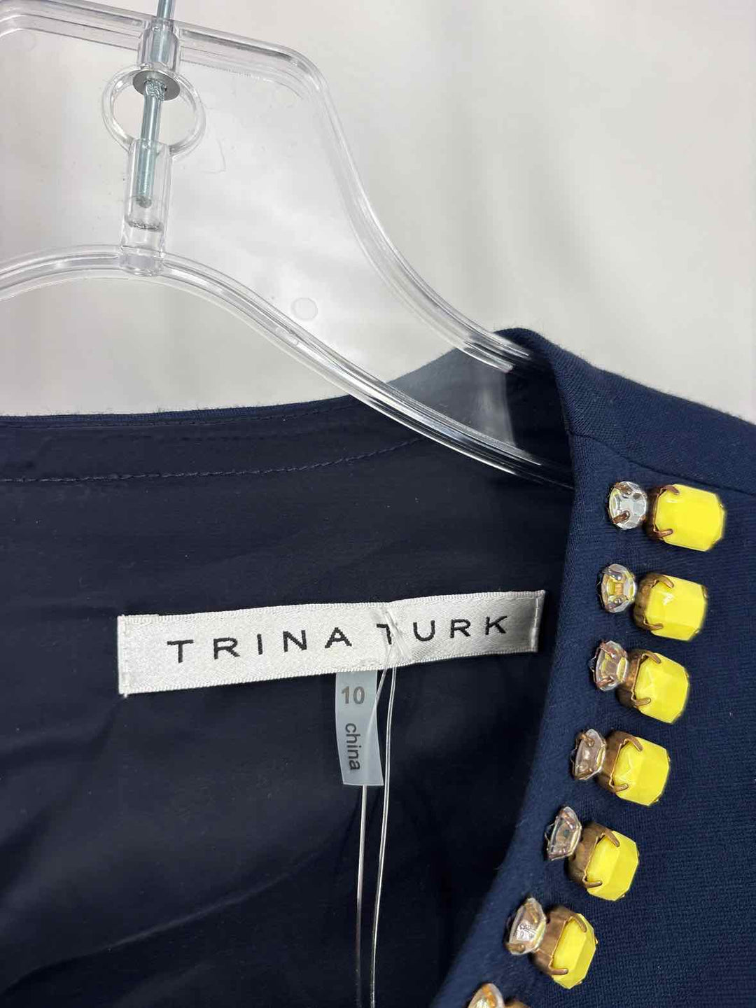 Size 10 TRINA TURK Navy Dress