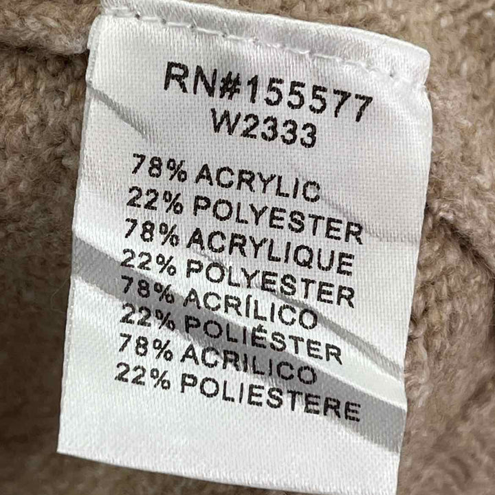 Size L Tan Sweater