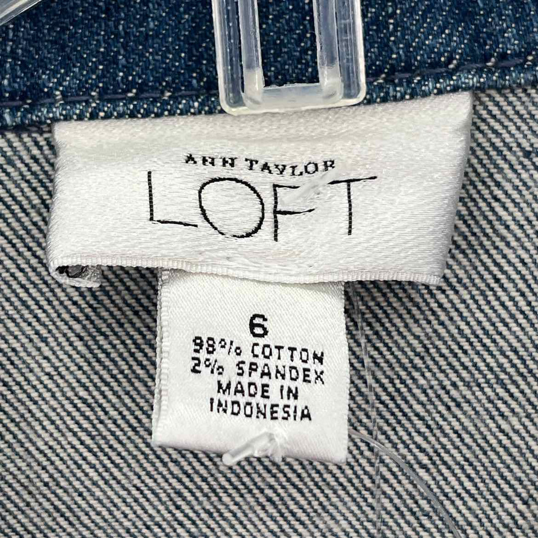 Size 6 LOFT Denim Jacket