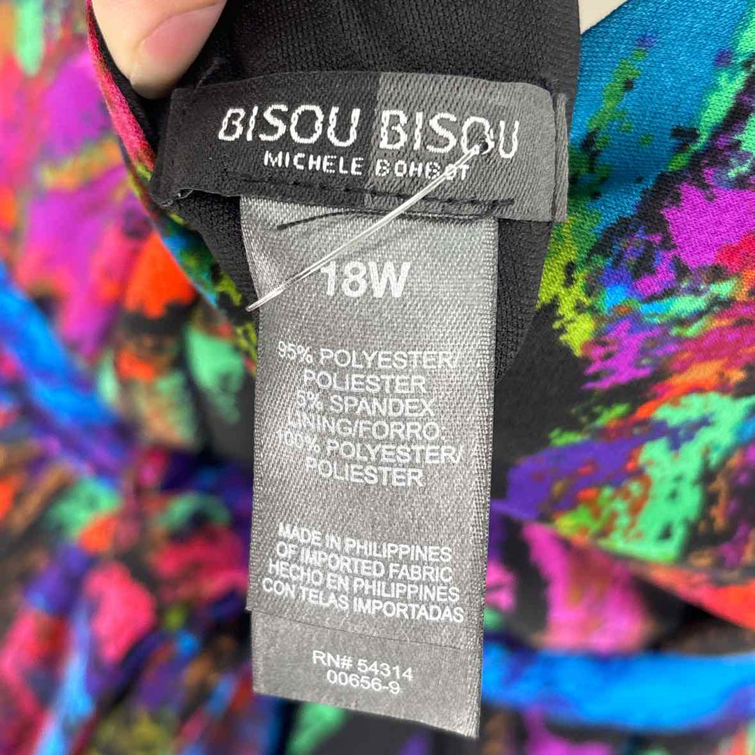 Size 18 BISOU BISOU Black Dress