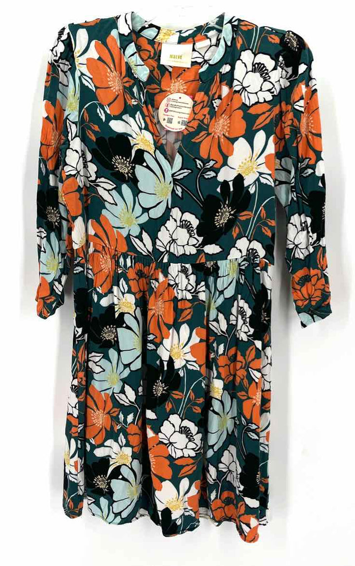Size M MAEVE Multi-Color Dress