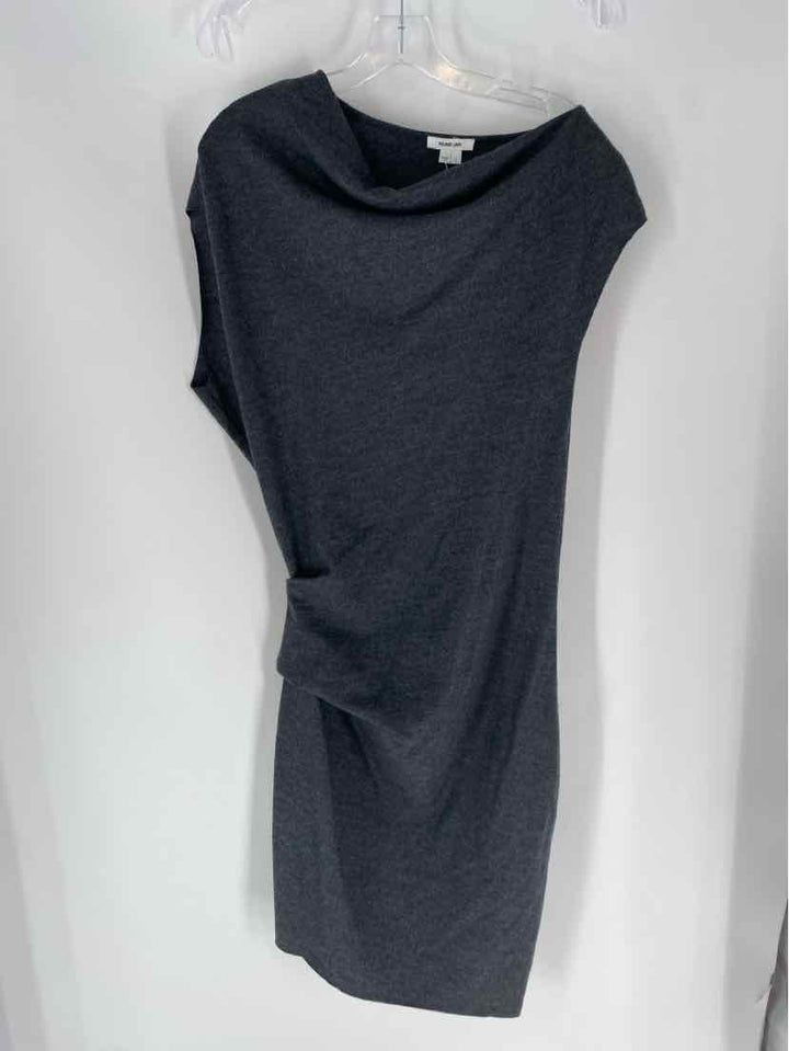 Size L HELMUT LANG Gray Dress