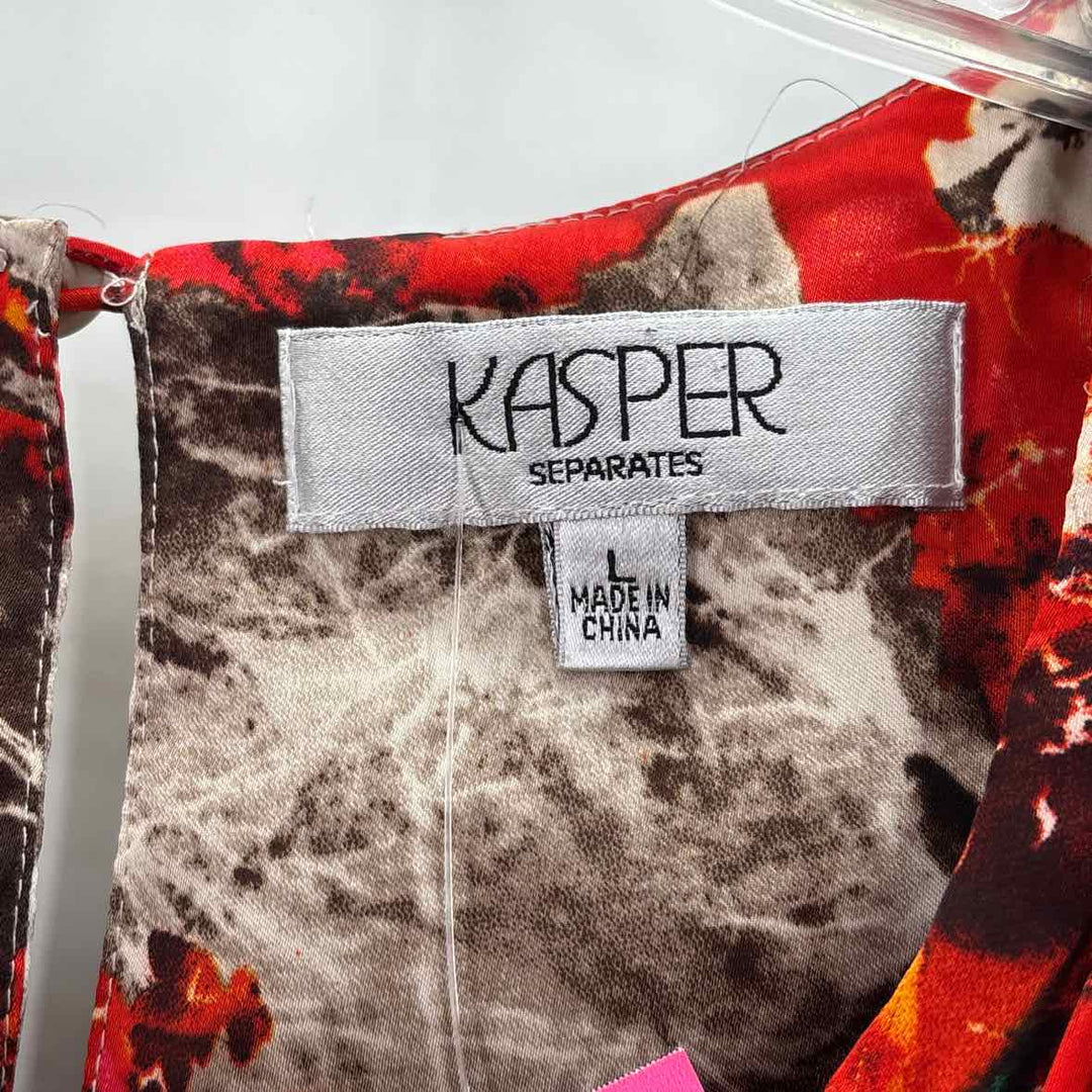 Size L KASPER Red Shirt