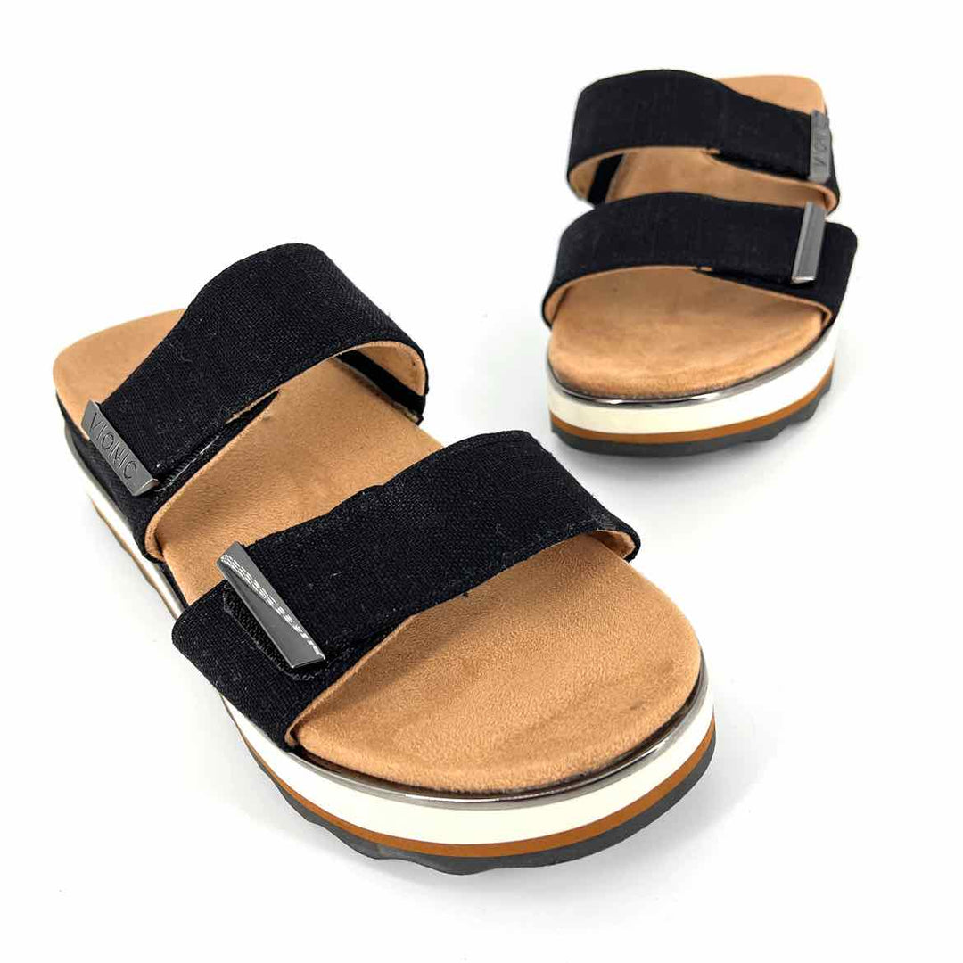Shoe Size 9.5 VIONIC Black Sandals
