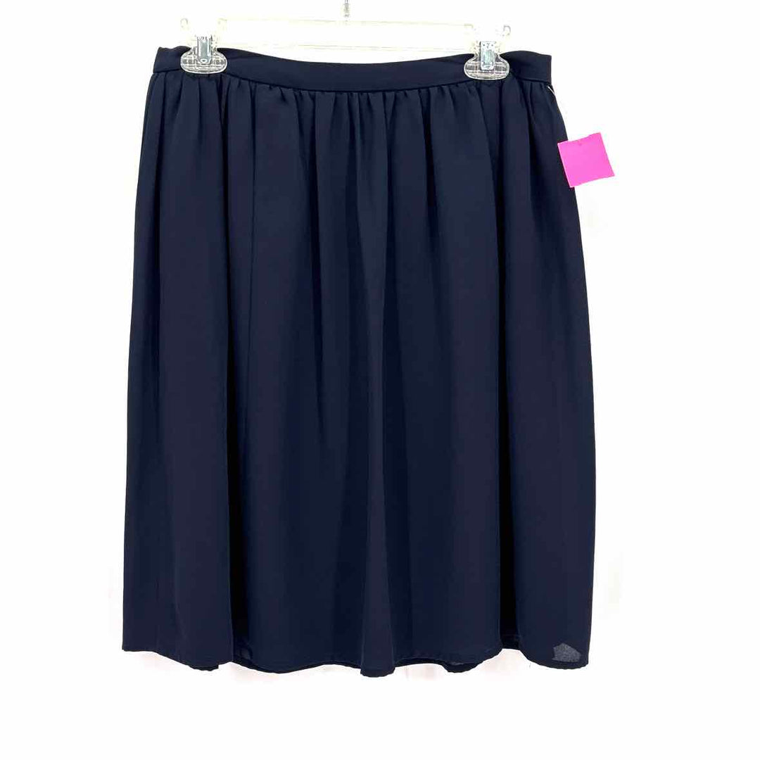 Size 8 J Crew Navy Skirt