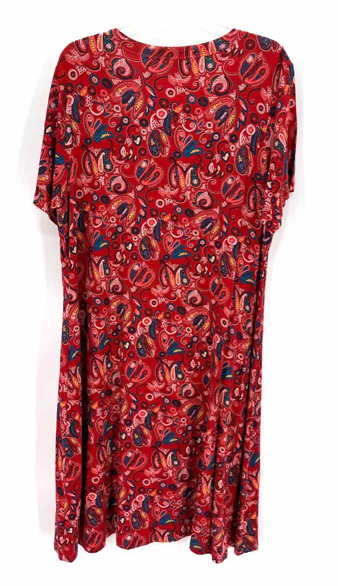 Size 1X PREMISE Red Dress