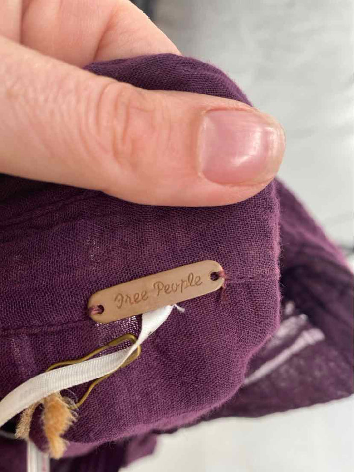 Size XS FREE PEOPLE Purple Dress