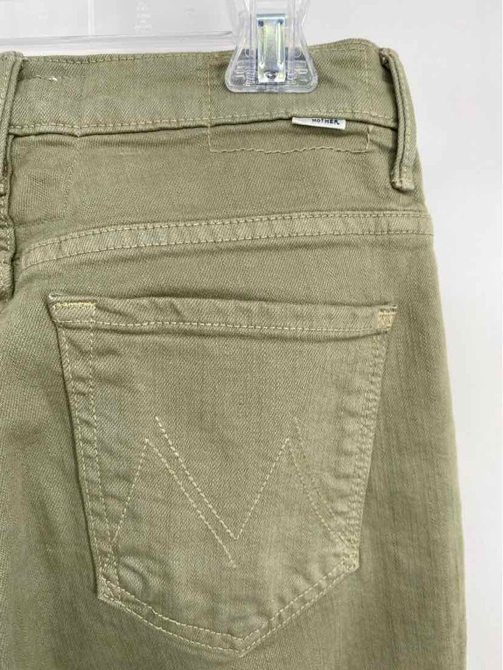 Size 27 MOTHER Olive Pants
