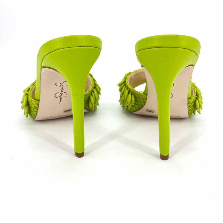Shoe Size 7.5 Jessica Simpson Lime Green Sandals