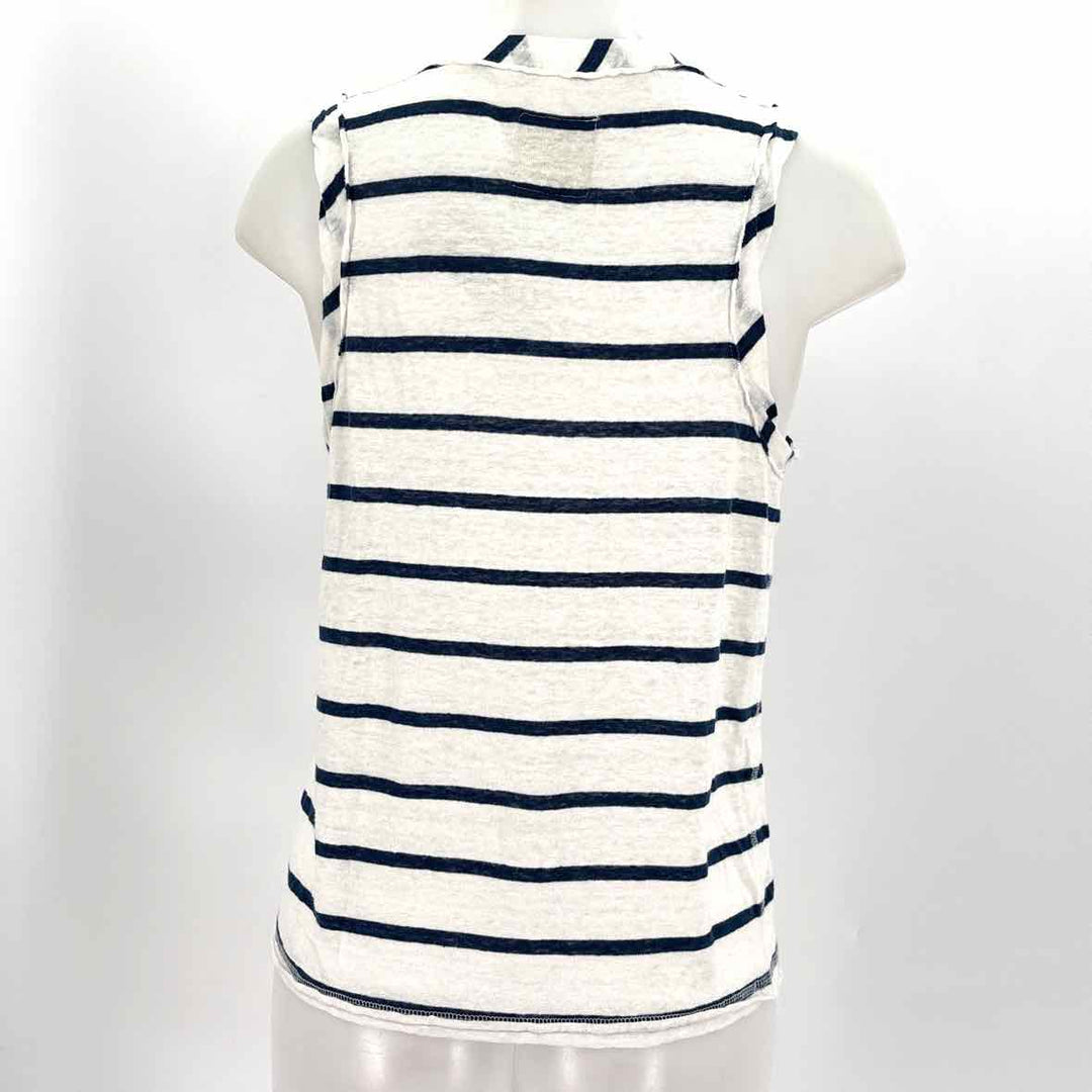Size M CHASOR White Print Shirt