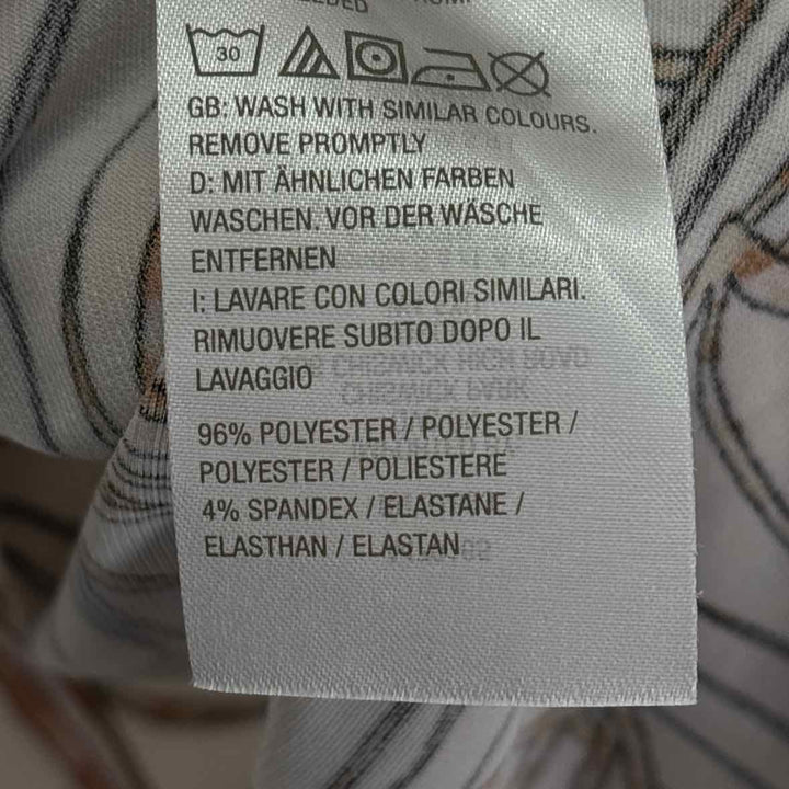 Size 1X SUSAN GRAVER Cream Shirt