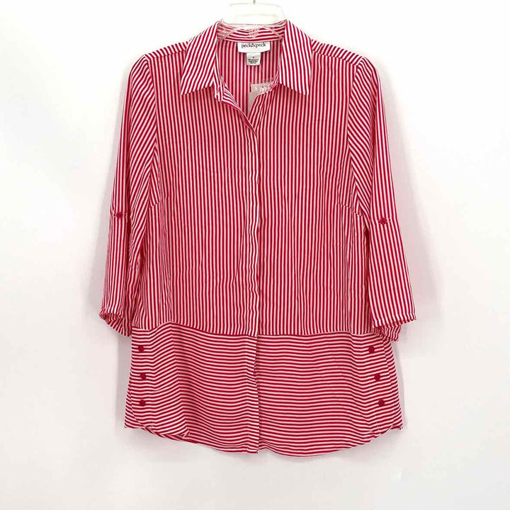 Size S PECK & PECK Red Shirt